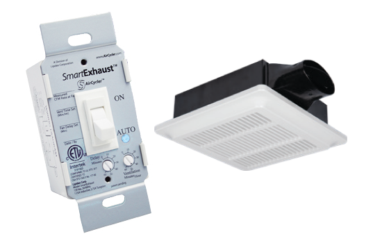 SmartExhaust™ COMPLETE Bath Fan & Light Switch + Spot Ventilation Fan Kit